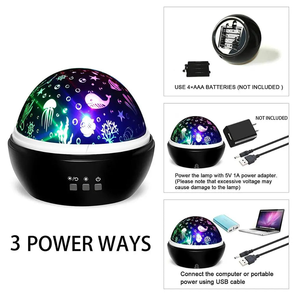Projecteur Ball Star de forme boule posé sur une table dans un intérieur moderne