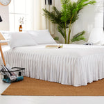 Couvre-lit doux en coton-polyester violet