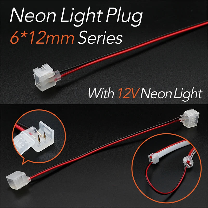Lampe néon LED en couleur or pour décoration intérieure
