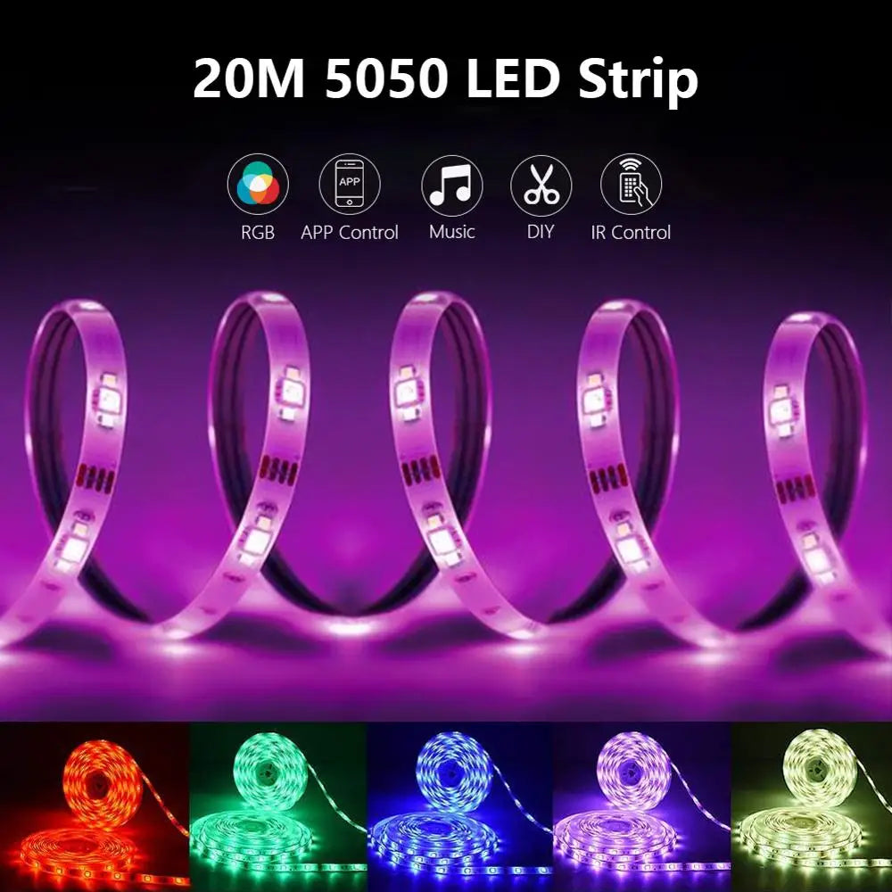 Ruban LED synchronisé avec musique ambiance