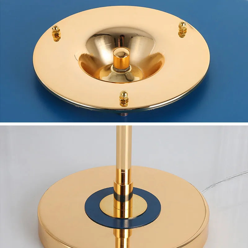 Design postmoderne en métal et acrylique pour salle à manger