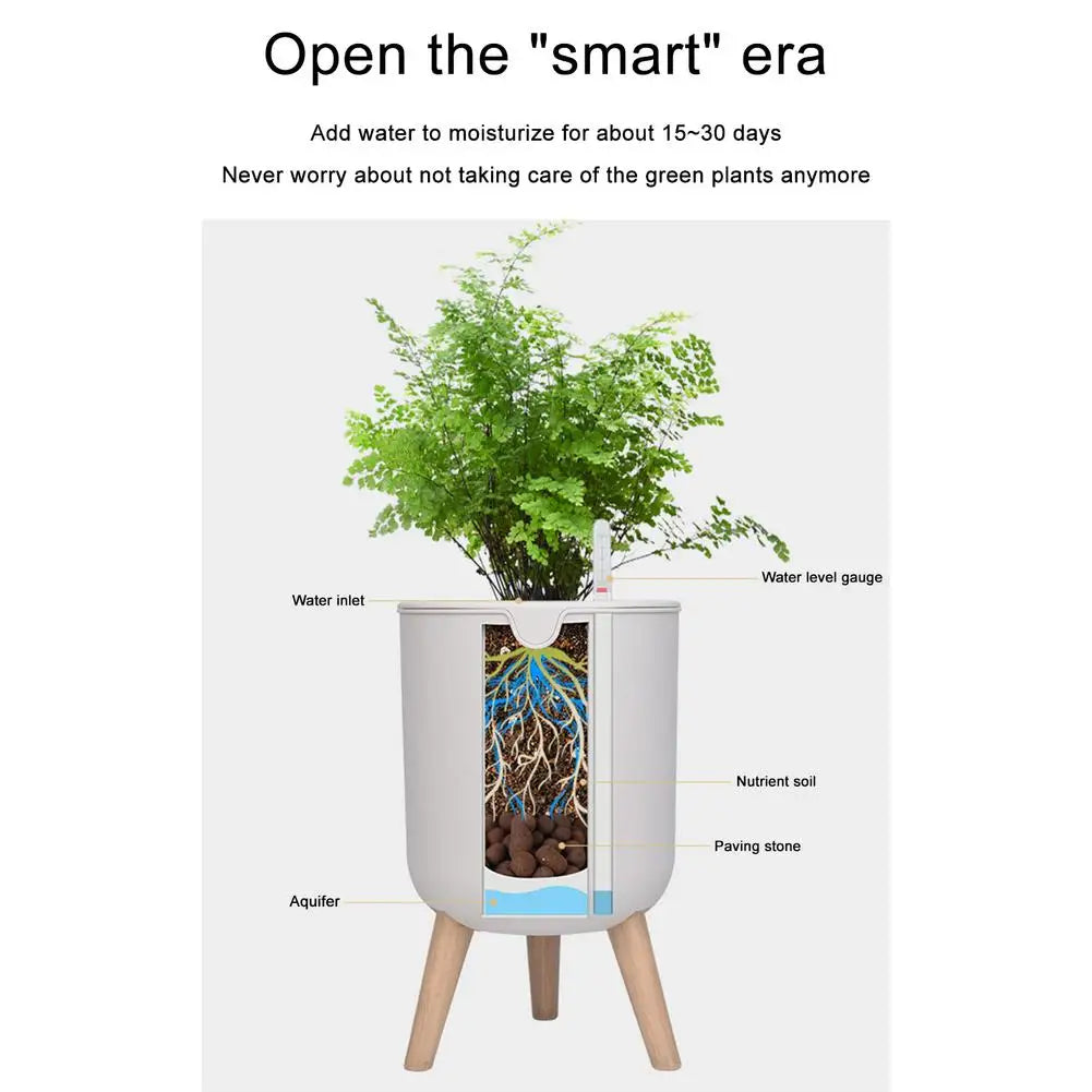 Pot de fleurs sur support pour décoration intérieure