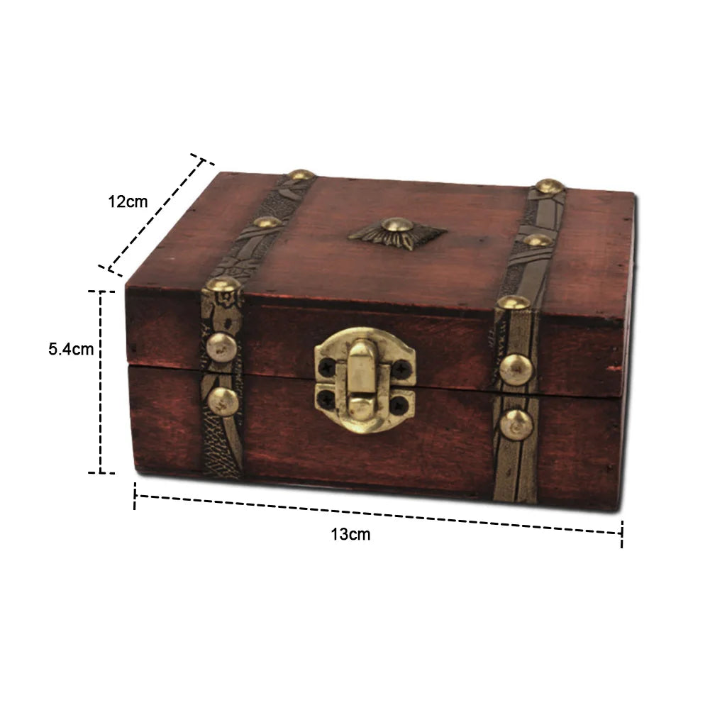 Intérieur de la boîte à bijoux montrant les compartiments de rangement