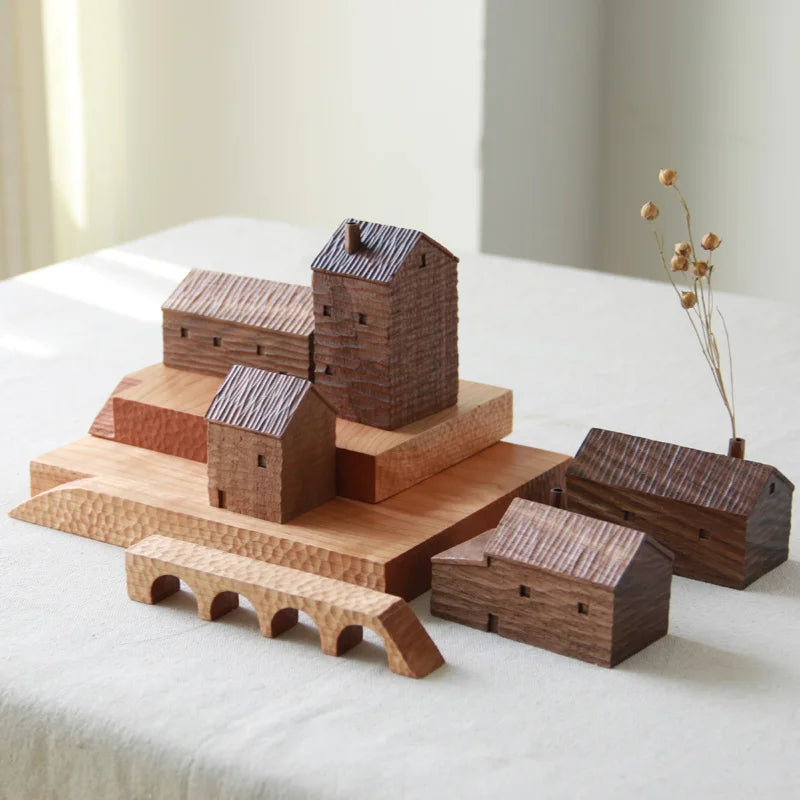 Décoration murale artisanale en bois pour chambre enfant