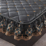 Couvre-lit velours cristal vue ensemble