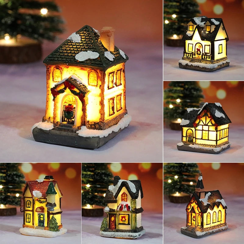 Collection de décorations de Noël Ombre Interieur vue de près