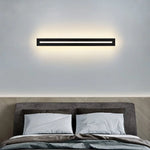 Applique murale LED éteinte montrant son design épuré