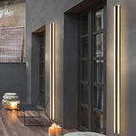 Éclairage extérieur bande LED aluminium noir