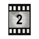 L'image présente un compte à rebours pour un événement ou une représentation, avec le numéro 2 au centre.