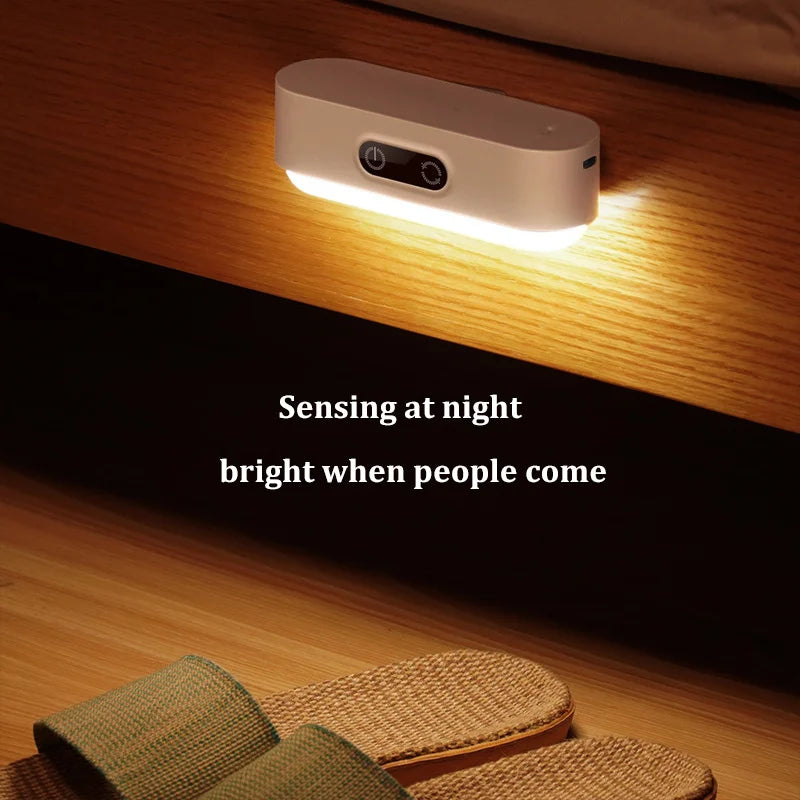 Détail du design de la lampe LED tactile et de son matériau ABS