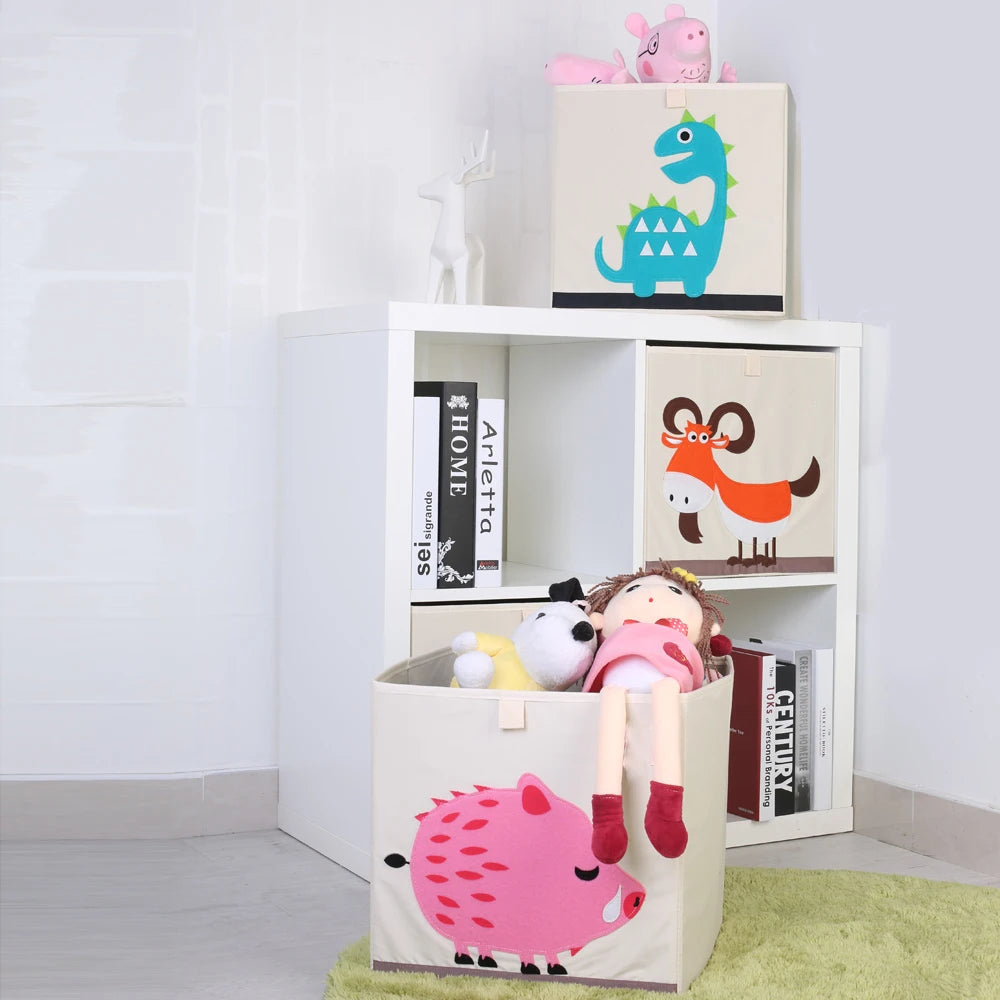 Cube de rangement pliable pour vêtements et jouets