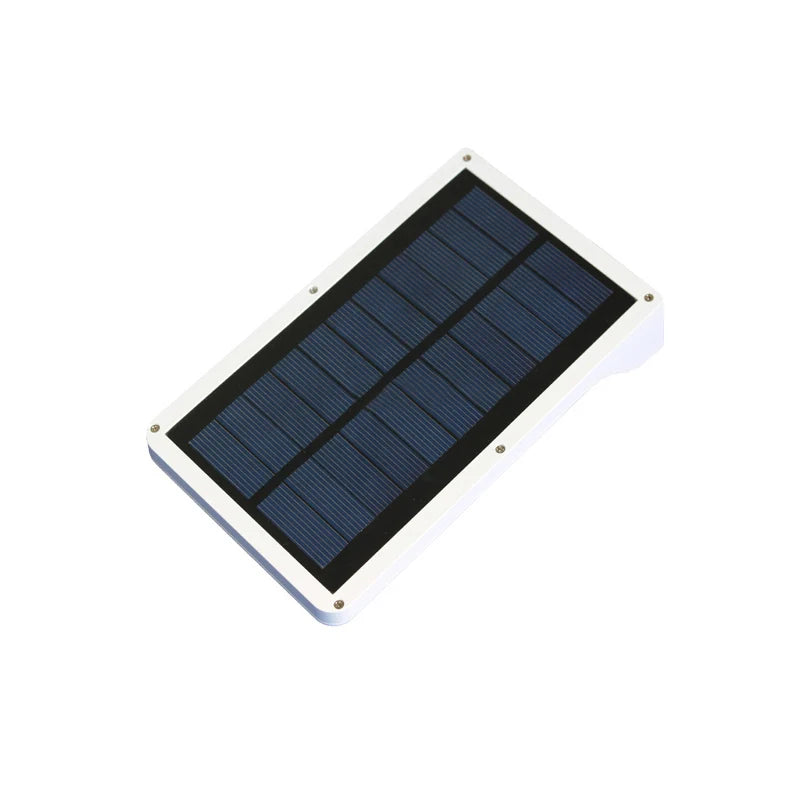 Vue de face de l'applique solaire 36 LED