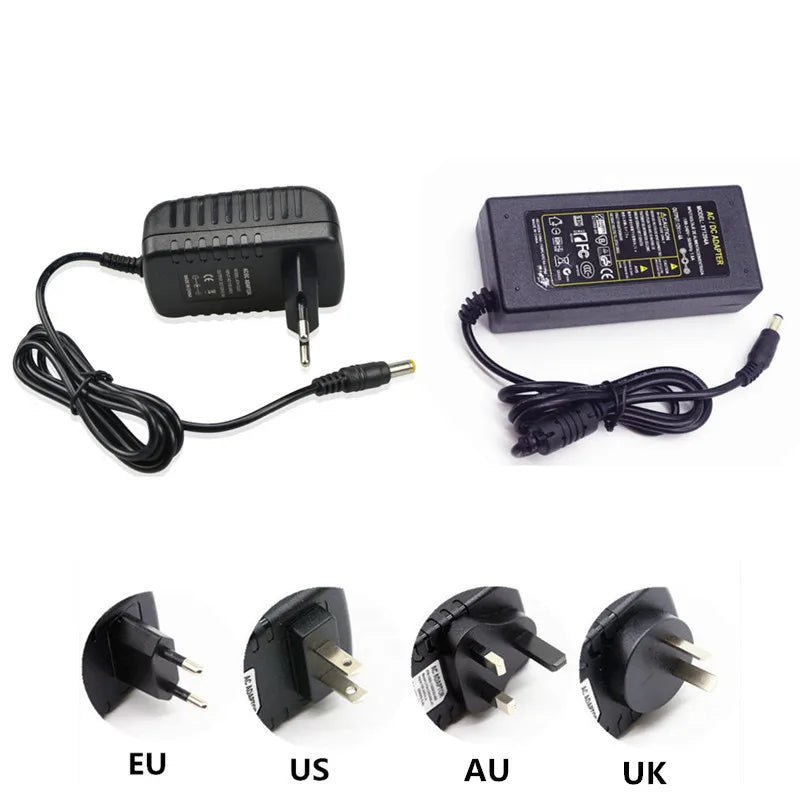 Transformateur ruban LED 12V 6A prise EU