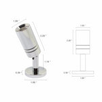 Lampe de chevet intérieure 12V/24V avec port USB
