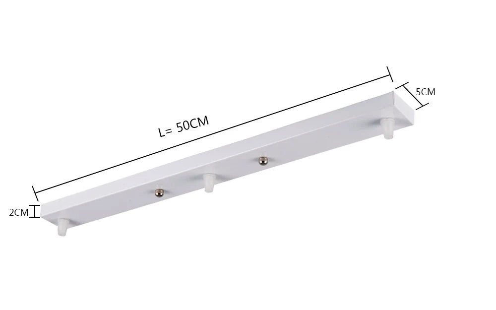 Base de lampe pendentif 3 lumières design moderne