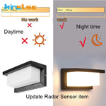 Applique murale LED 18W blanc chaud éclairage jardin