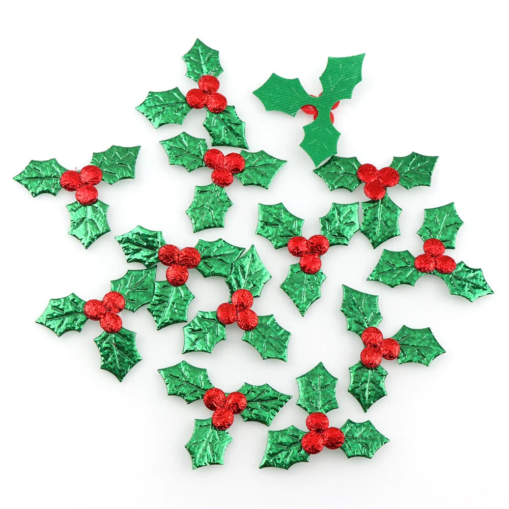 Patchs appliqués sur tissu pour décoration chambre Noël