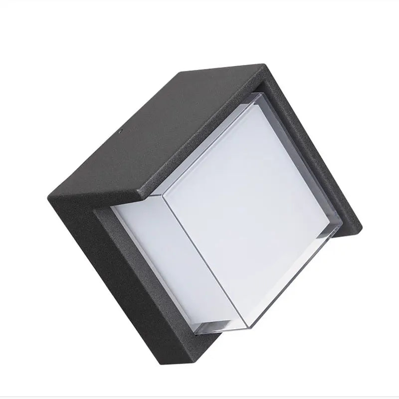Eclairage LED de l'applique en action dans une veranda
