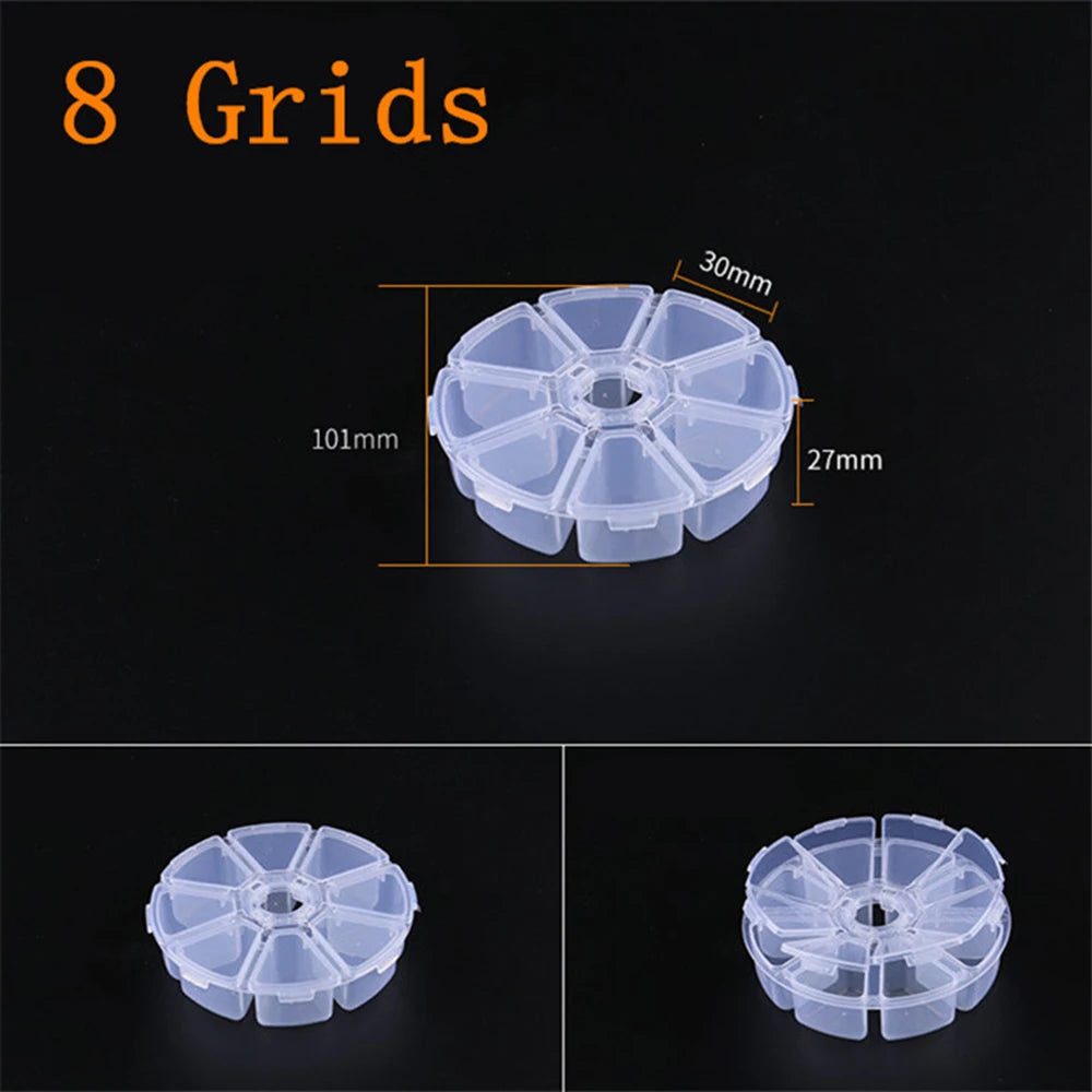 Boîte de rangement compartiment 36 grilles pour perles et accessoires