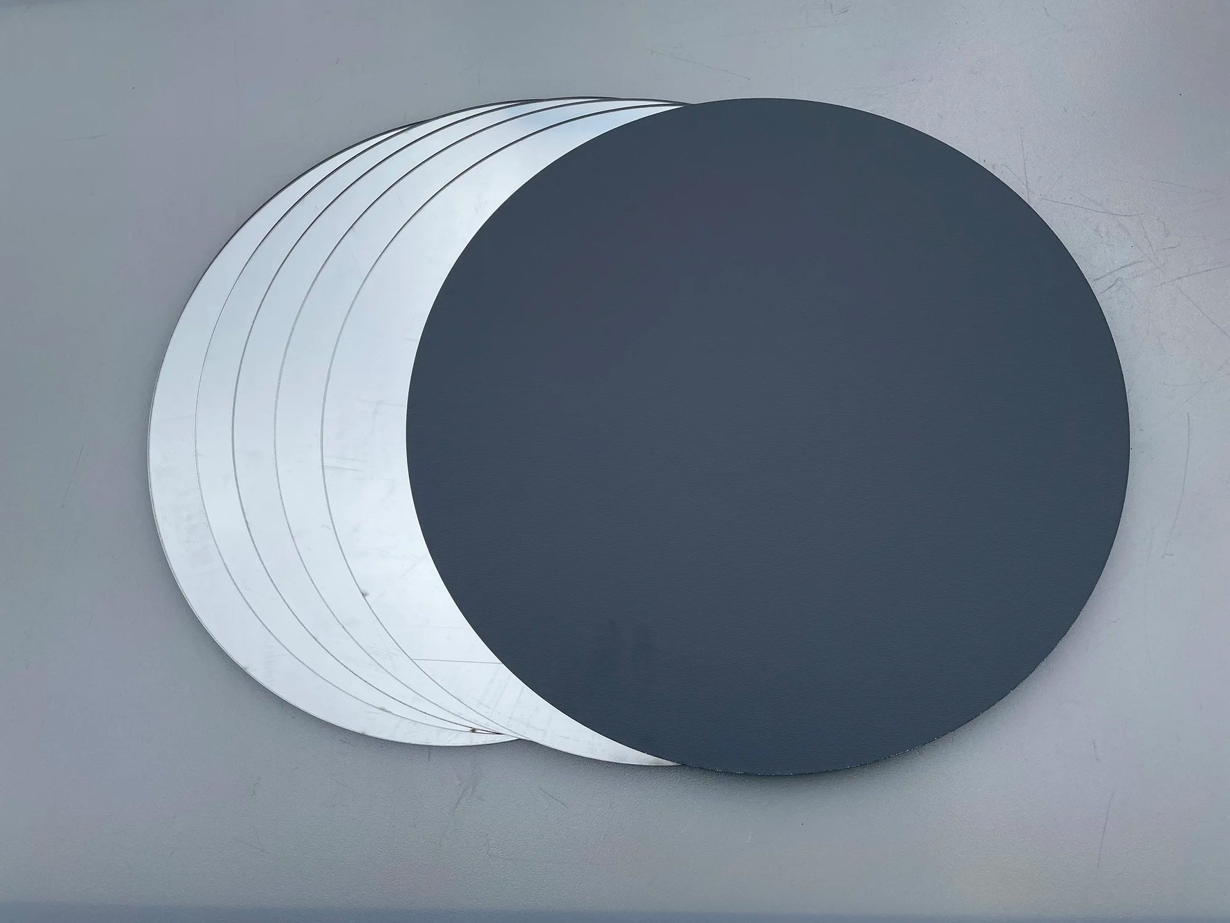 Miroir acrylique brun 200 cm