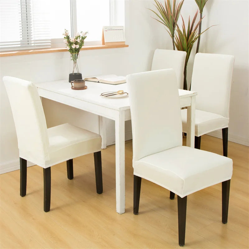 Housse de chaise bleue marine pour décoration intérieure