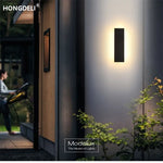 Applique murale LED extérieure acier inoxydable brossé