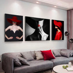 Œuvre d'art sur toile sans cadre pour salon