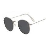 Lunettes de soleil miroir homme style rétro