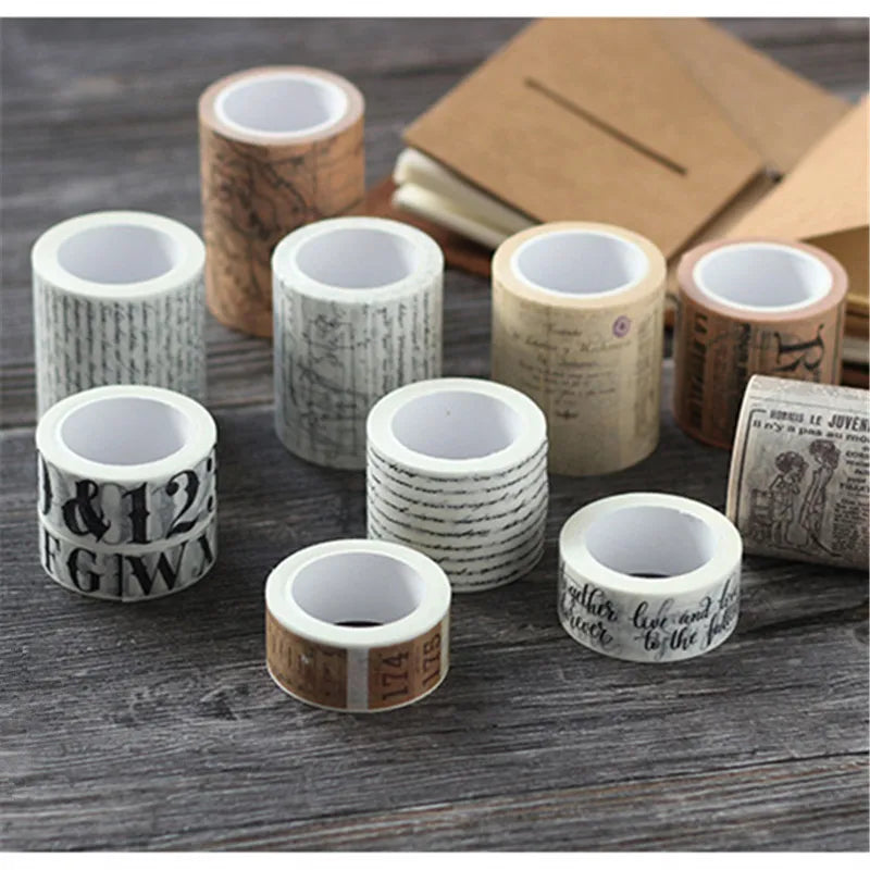 Ruban washi vert pour scrapbooking