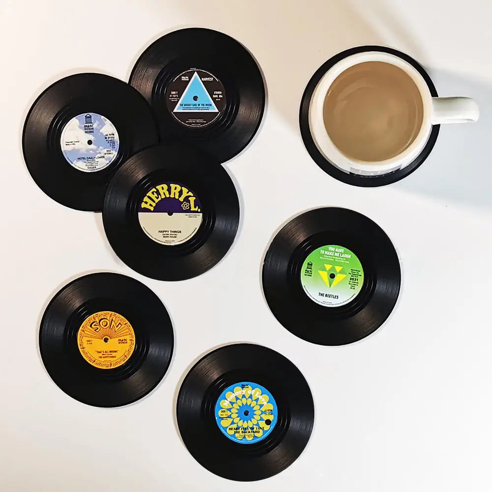 Support de sous-verres en forme de lecteur CD
