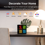 Cadre lumineux Pixoo Max posé sur un bureau