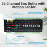 Ruban LED escalier RGB multicolore