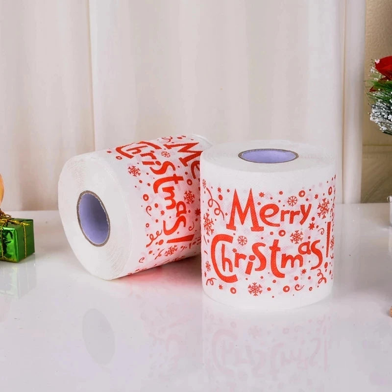 Papier toilette cadeau Noël original