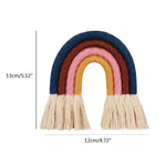 Décoration murale arc-en-ciel dans une variété de couleurs disponibles