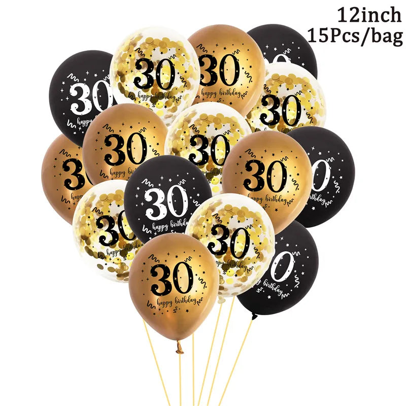 Cadre photo anniversaire gris foncé pour décoration fête