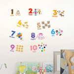 Décoration murale enfant sticker jungle