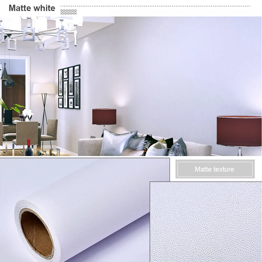 Papier peint autocollant gris pour meuble