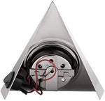 Détail de l'applique murale triangle en aluminium de qualité