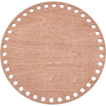 Base ronde en bois pour panier DIY 20 cm