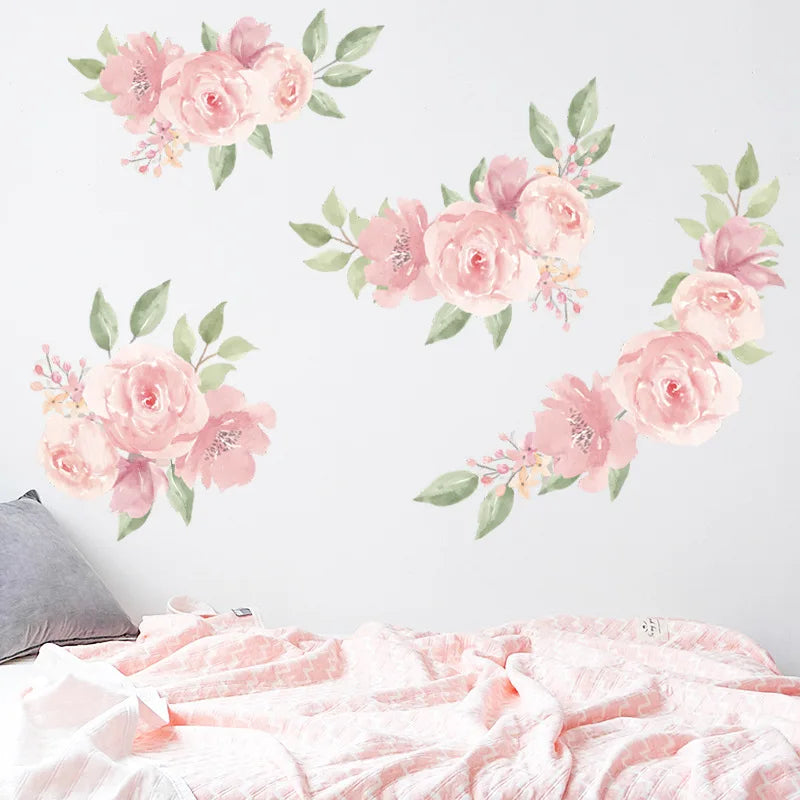Sticker mural rose Ombre Interieur - vue d'ensemble
