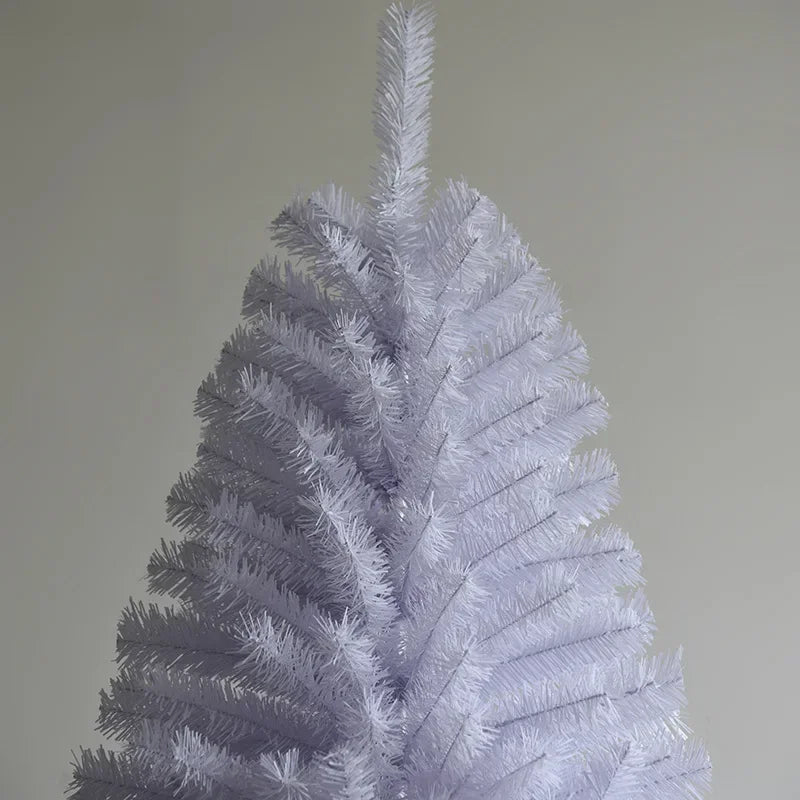 Sapin de Noël blanc 120 cm avec branches en PVC