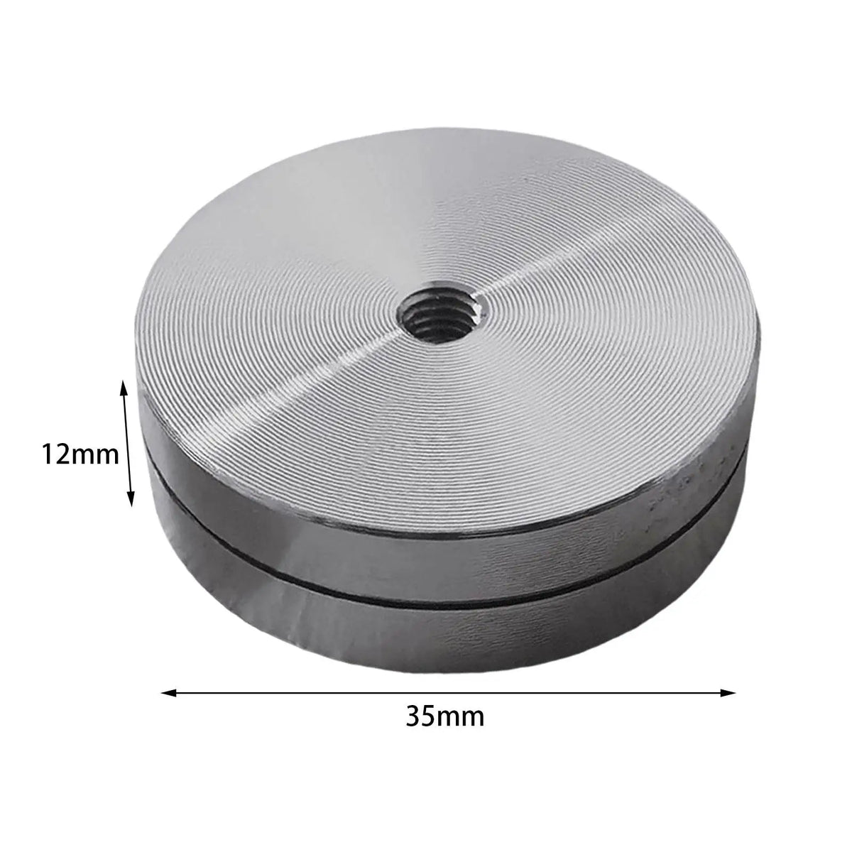 Roulement plateau tournant aluminium 360 degrés