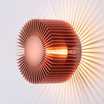 Applique murale LED aluminium design moderne or