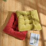 Comparaison des tailles 40x40cm et 50x50cm du coussin