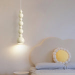 Lampe suspendue moderne éclairage doux pour table de chevet