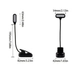 Lampe LED flexible pliée pour un rangement compact