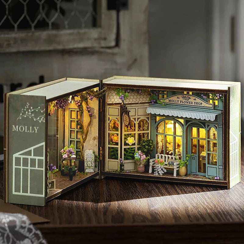 Maison de poupée DIY modèle MINI-112 vue de face