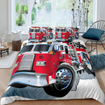 Literie enfant pompier personnalisable Ombre Interieur
