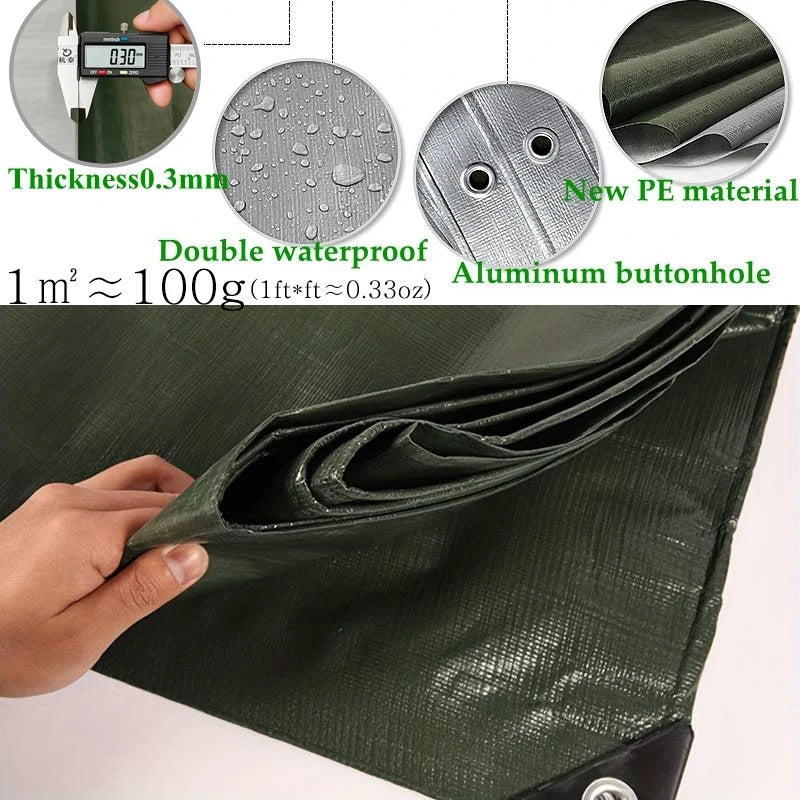 Grande voile d'ombrage 6x6 mètres pour jardin