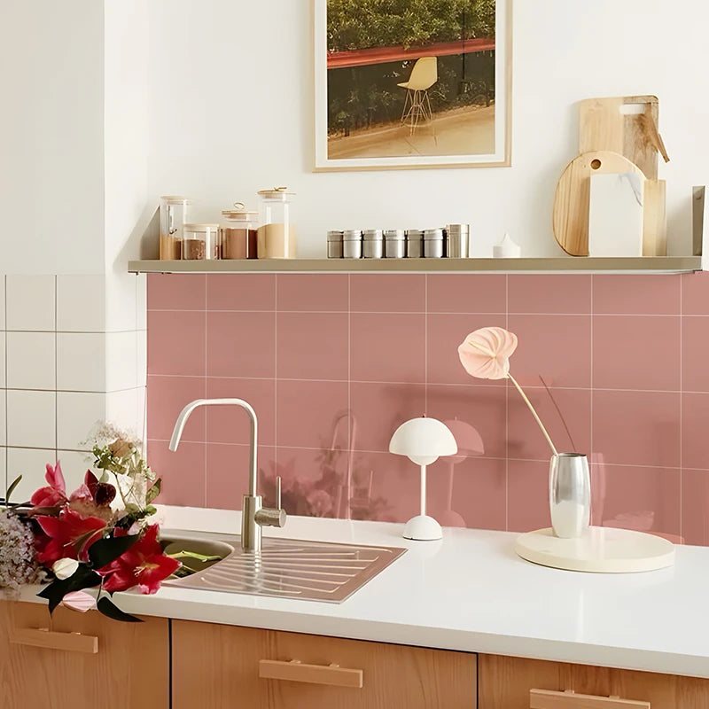 Décoration murale rose mat Ombre Interieur
